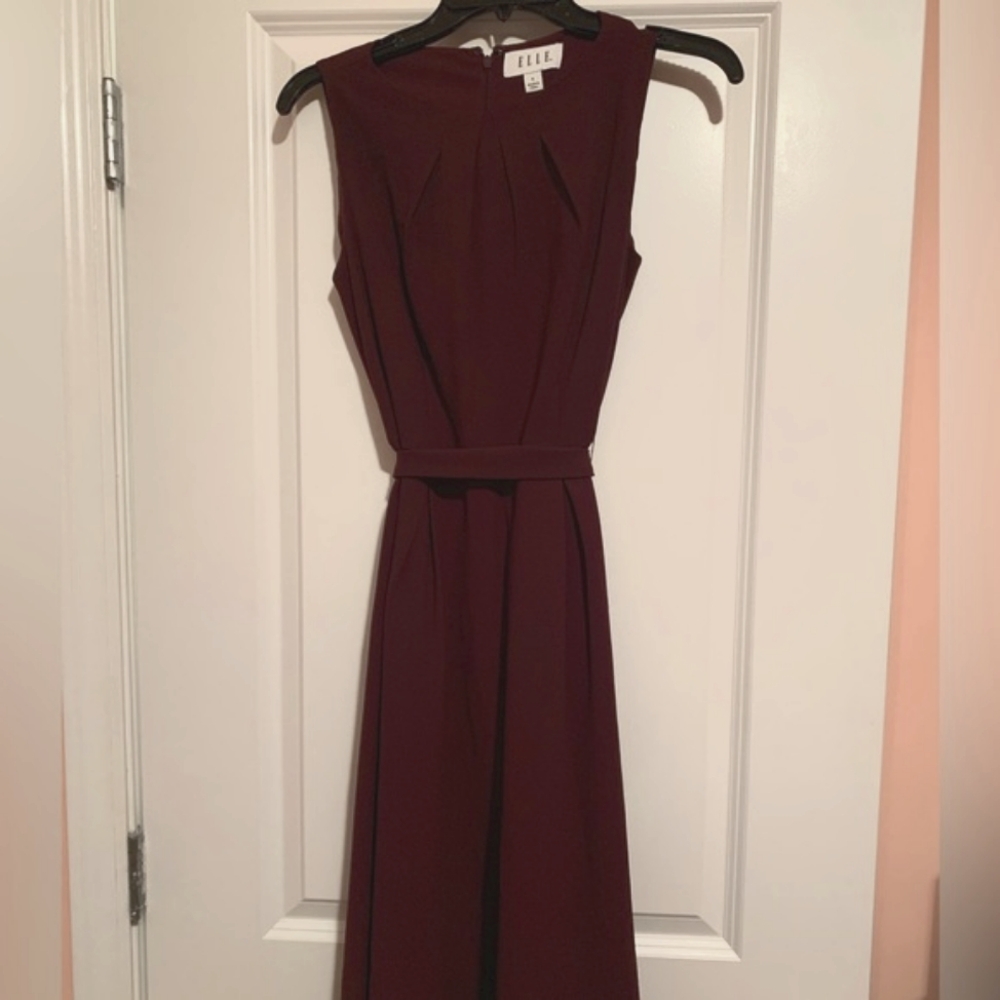 Elle Deep Purple Long Dress - Picture 4 of 6
